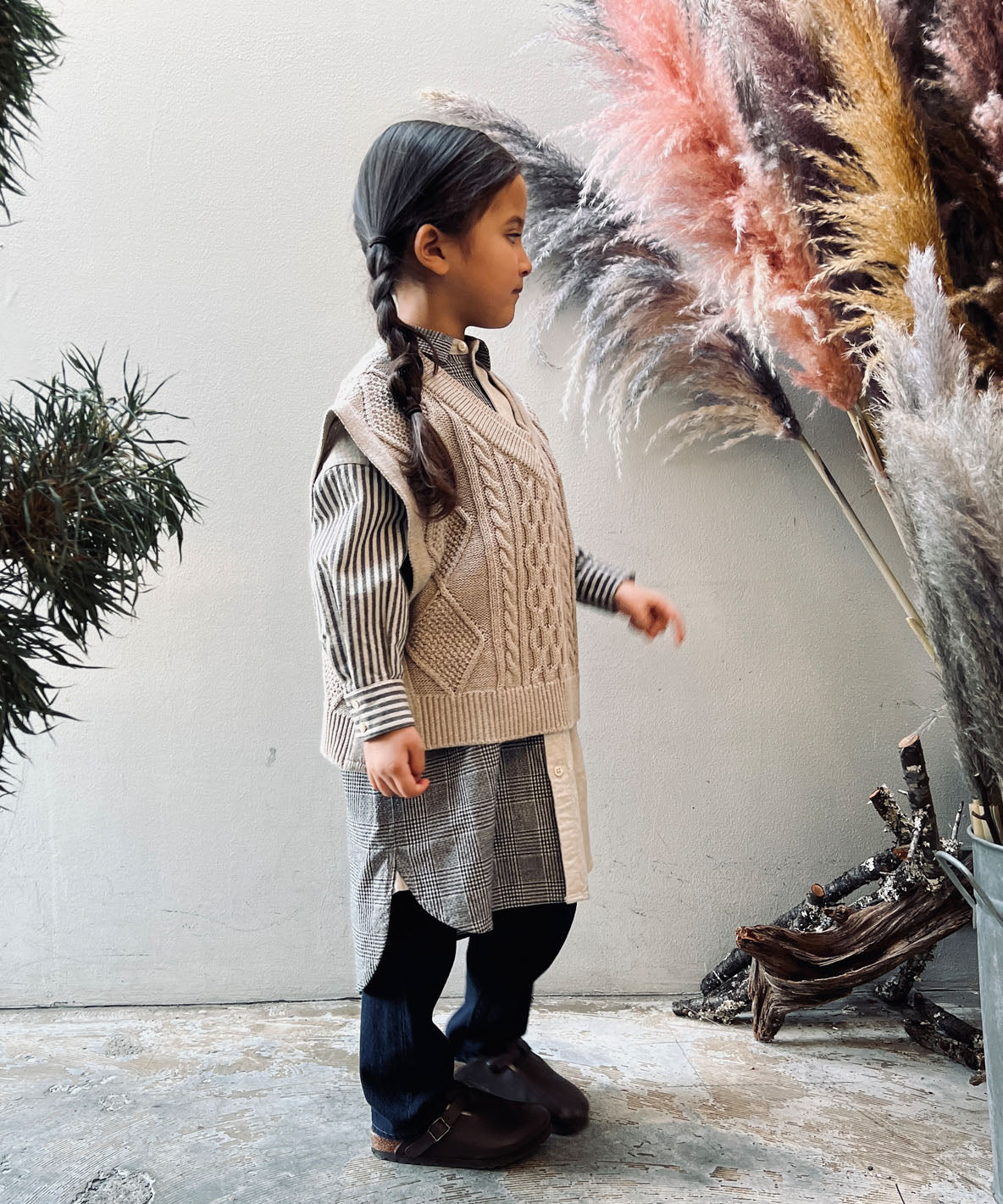 Organic Cotton Knit Vest