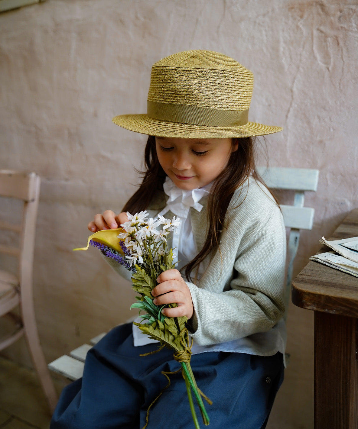 Non-twisted Yarn Cotton Bolero