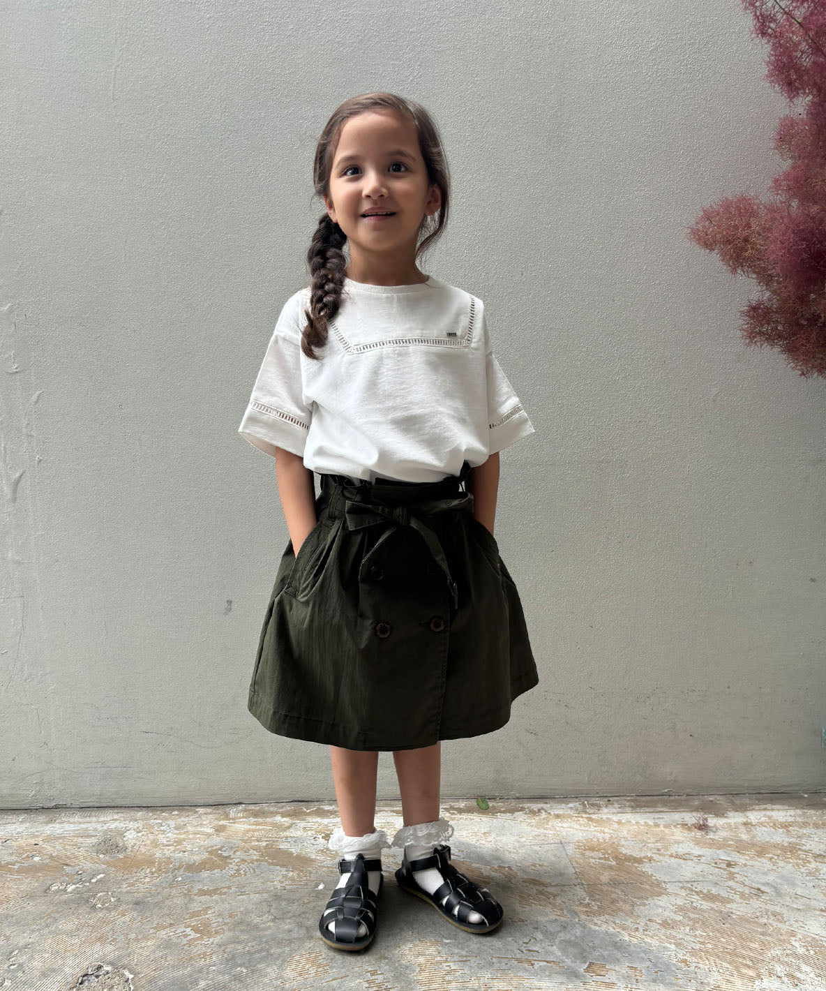 Smooth Cotton Jersey Marine Tee