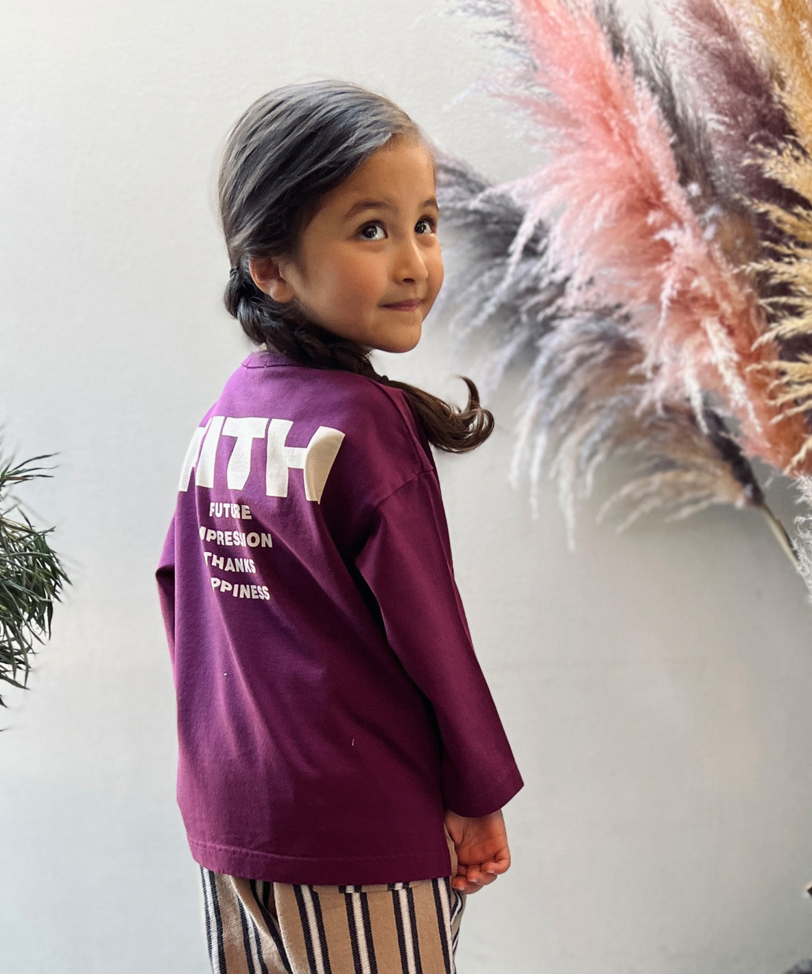 Smooth Back Logo Long Sleeve Tee