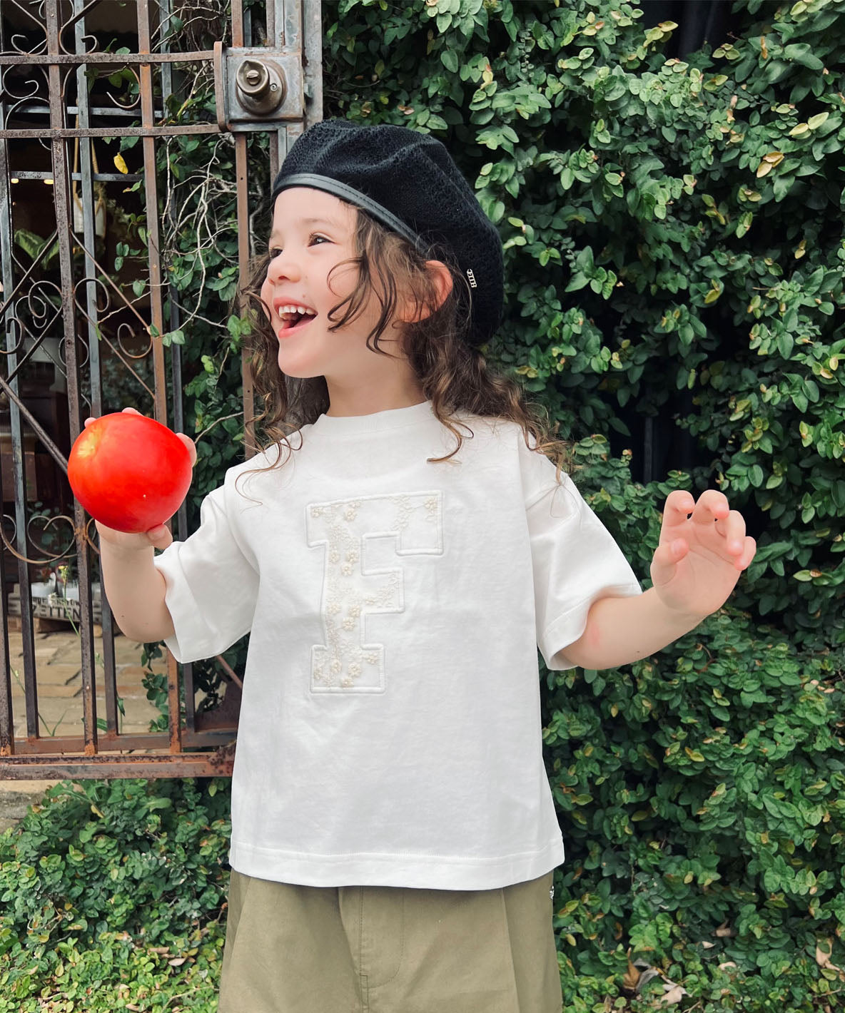 Smooth Cotton Jersey Logo Tee