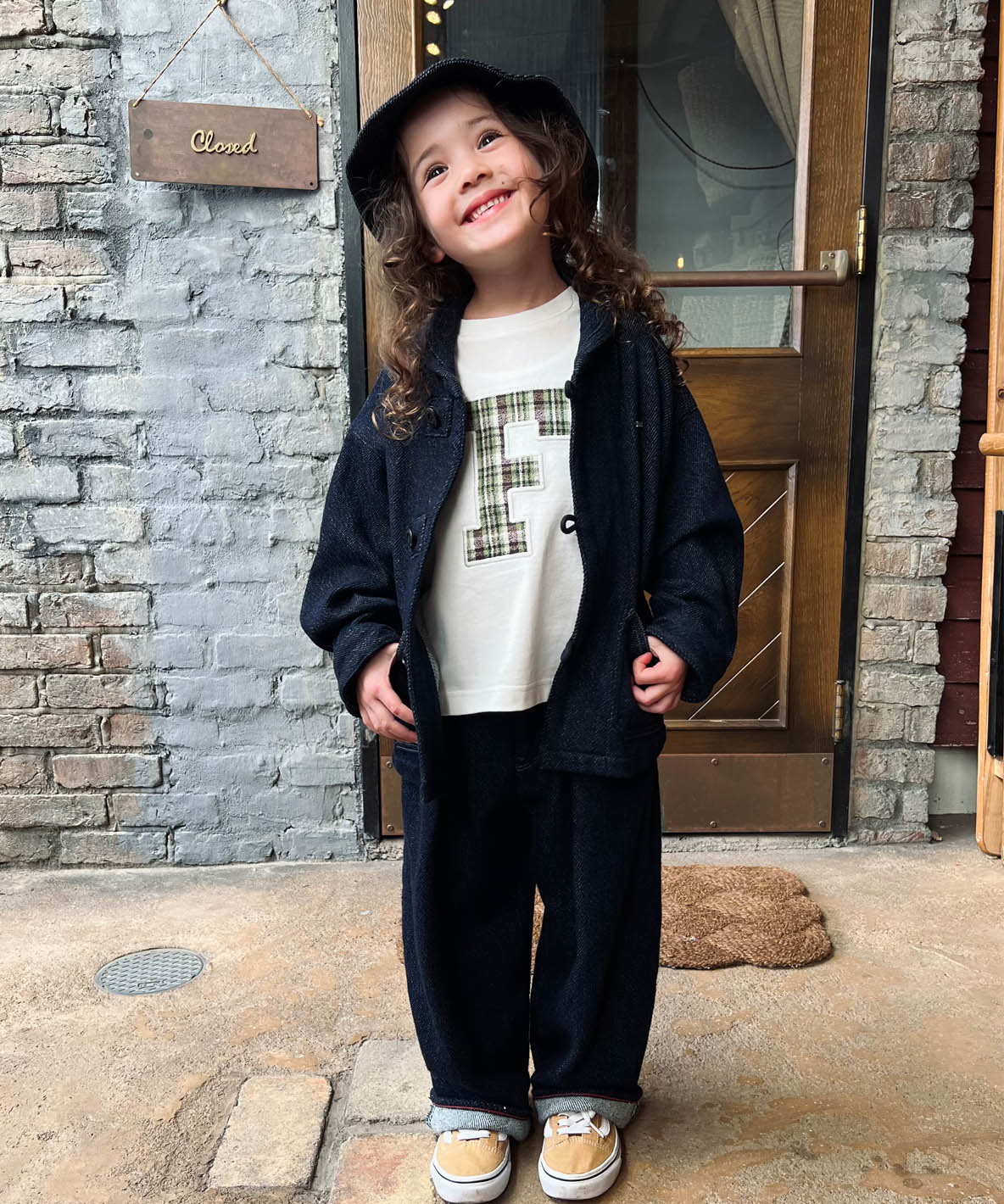 11oz Slab Denim Pants