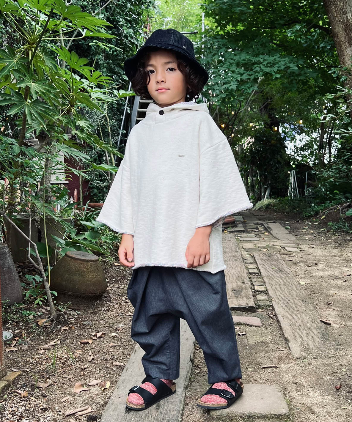 Cotton Linen COOLMAX Tuck Pants