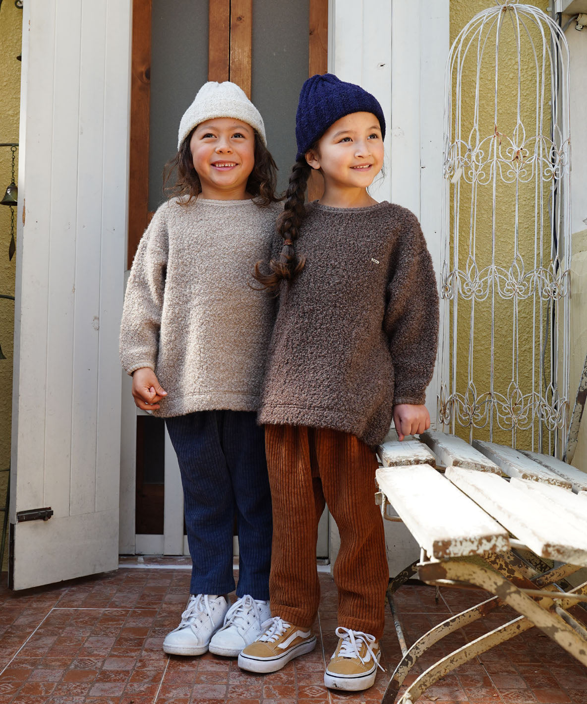 Chenille Knit Corduroy Pants