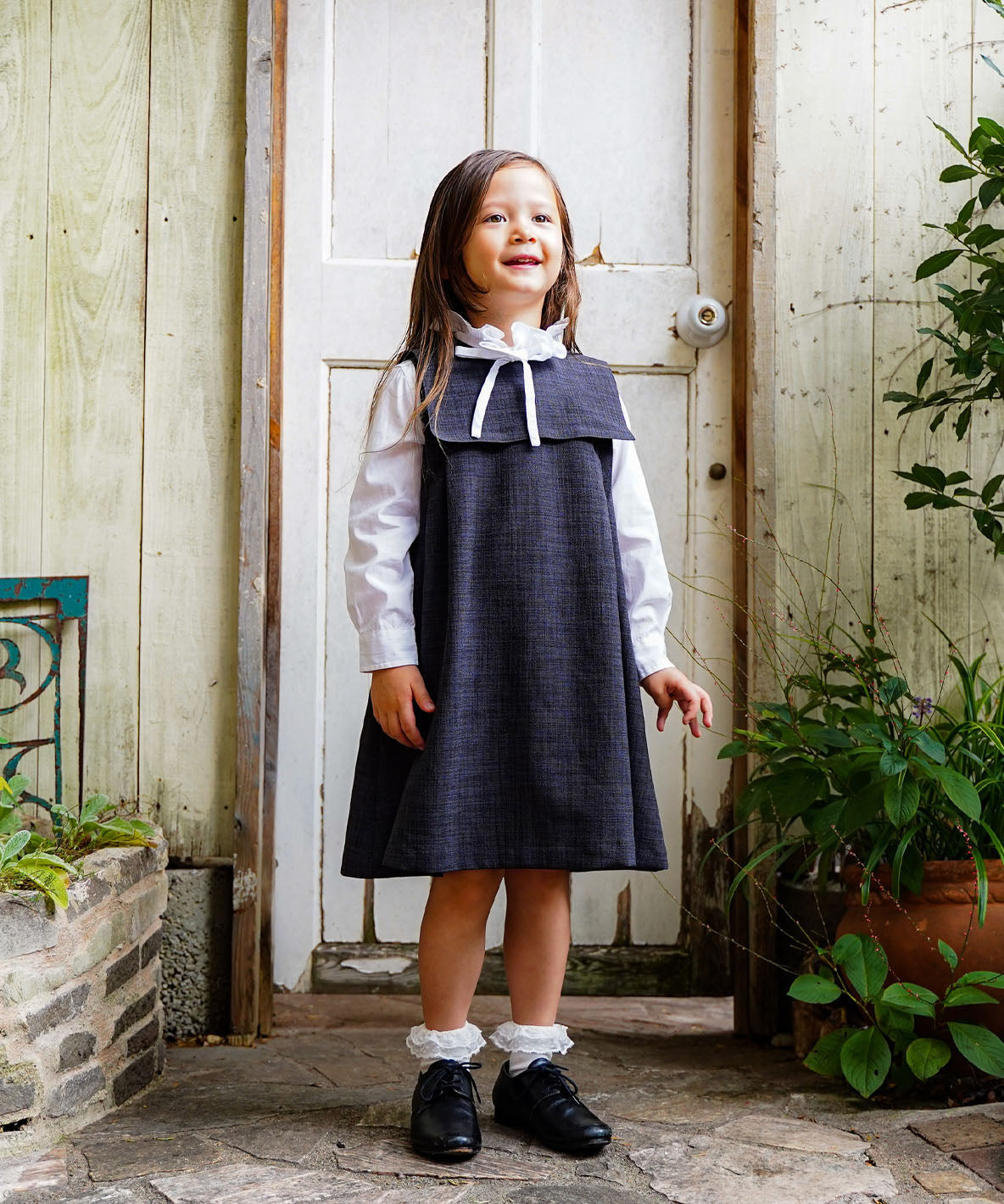 Reflax Slab Oxford Cloth Dress