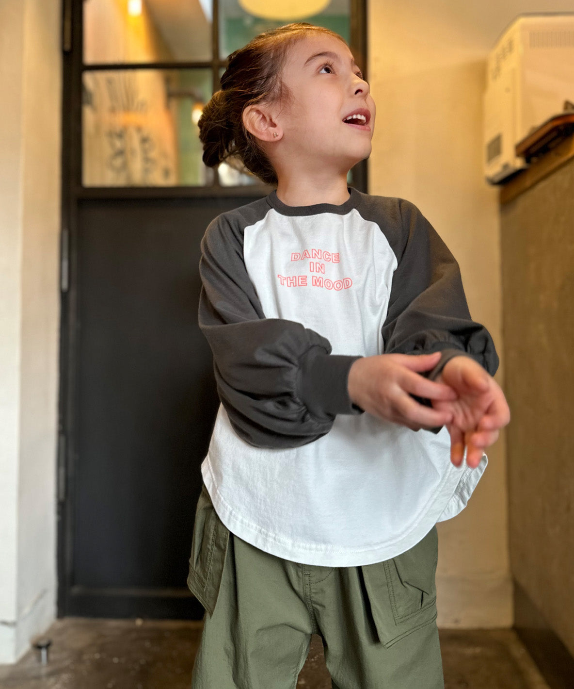 Raglan Long Sleeve Long Tee