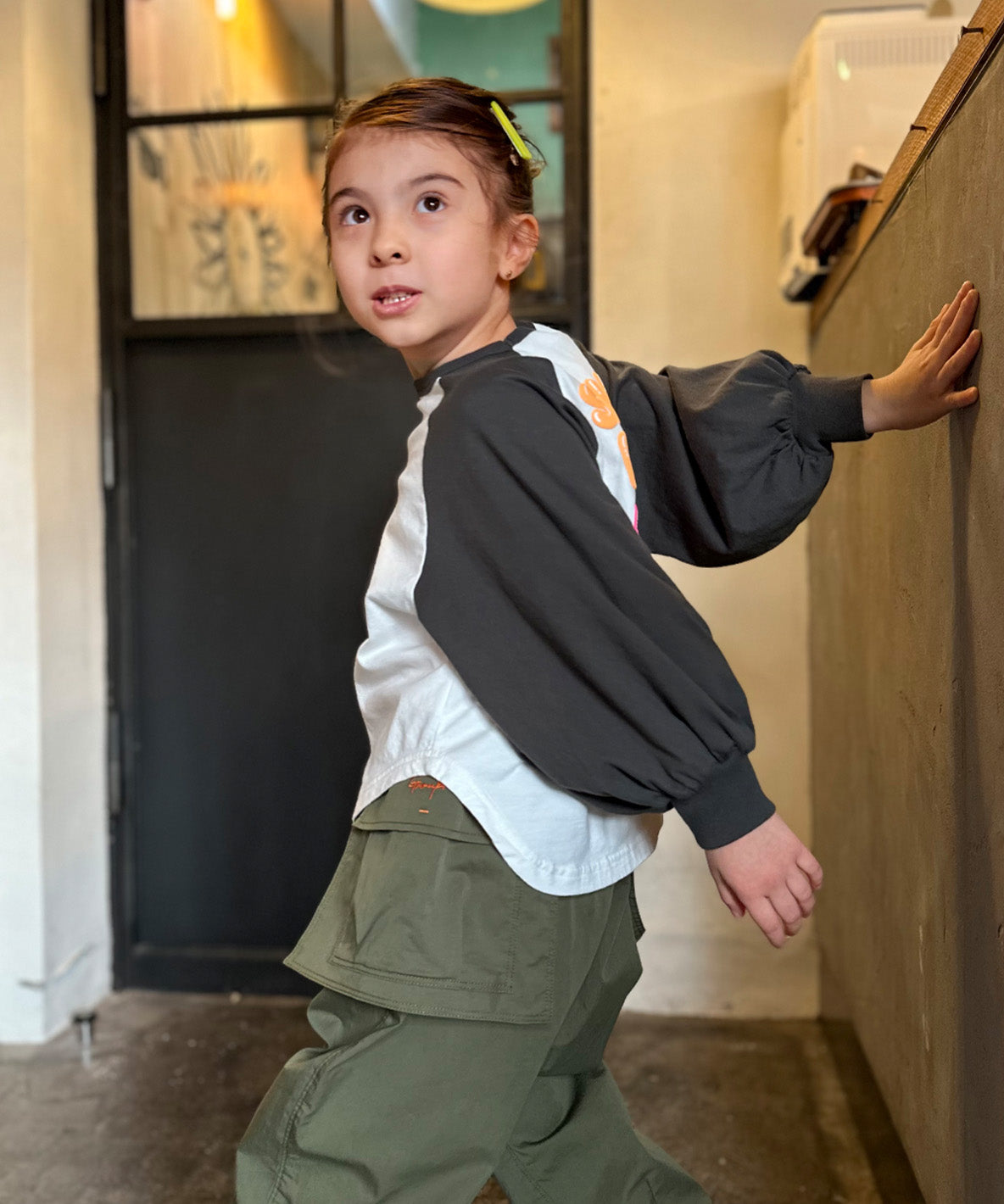 Raglan Long Sleeve Long Tee