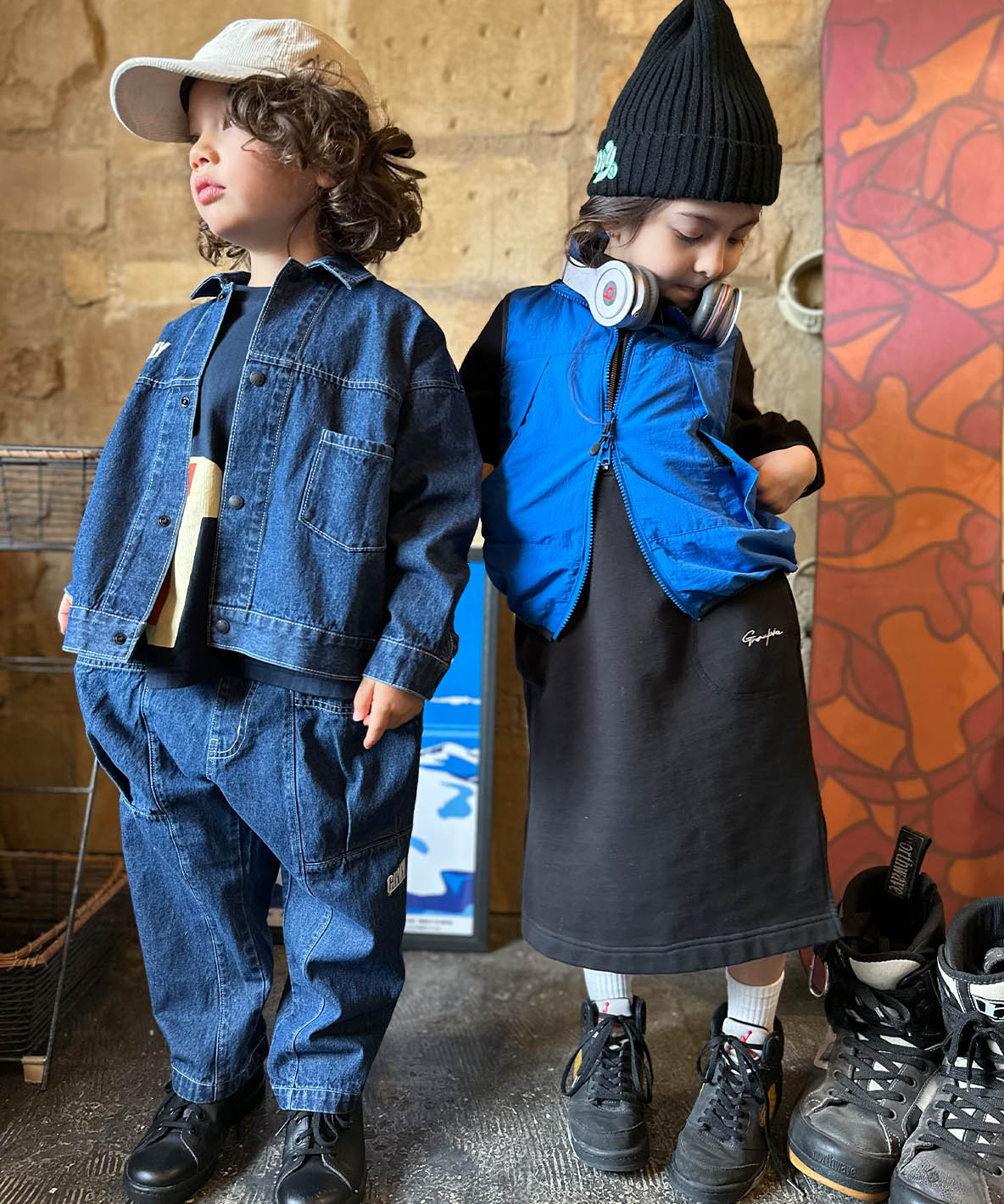 8oz Denim GRVY Wide Jacket