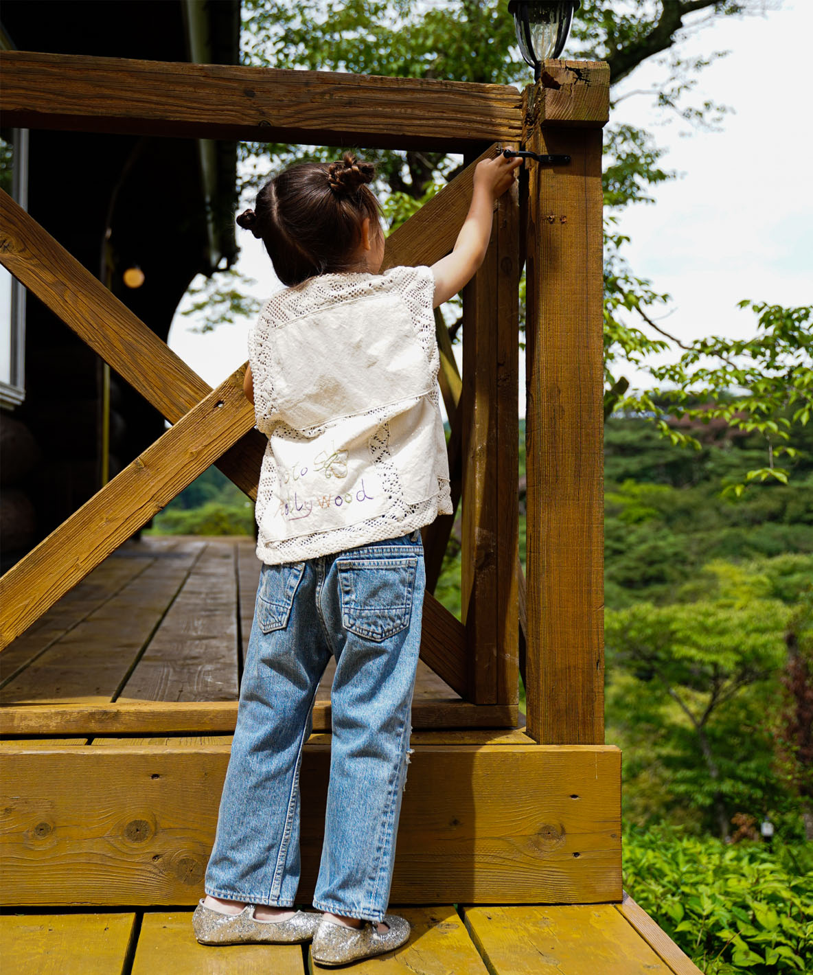 Knit Lace Embroidery Pullover