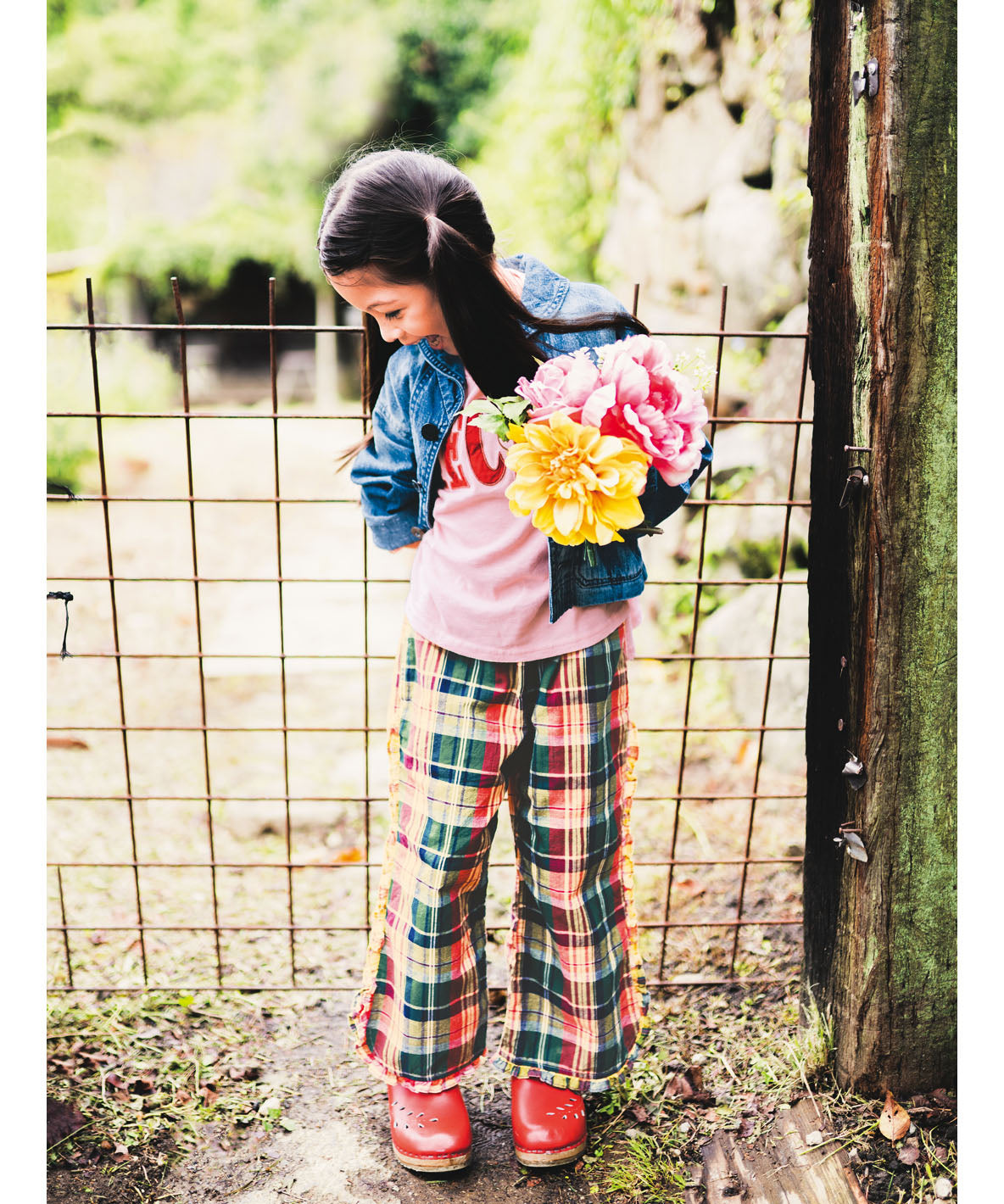 Madras Checked Pants