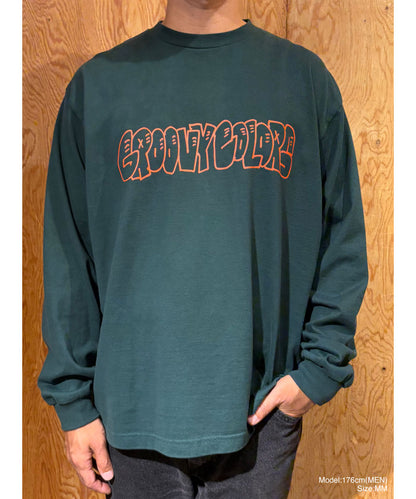 Graffiti Logo Long Sleeve Tee(MENS)