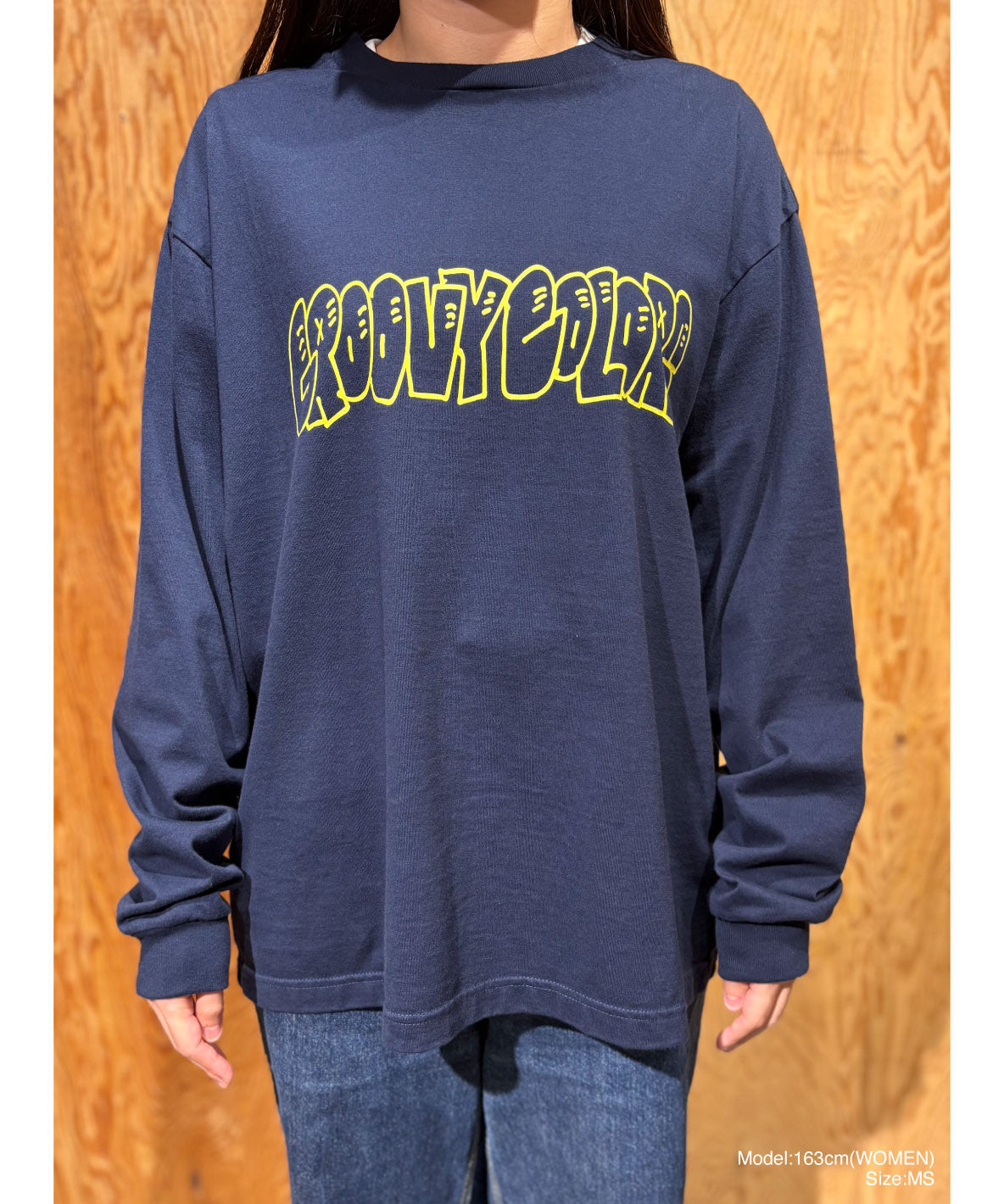 Graffiti Logo Long Sleeve Tee(MENS)