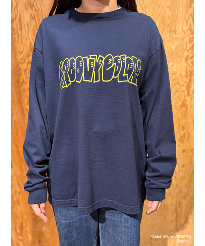 Graffiti Logo Long Sleeve Tee(MENS)