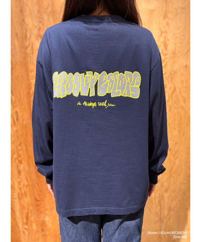 Graffiti Logo Long Sleeve Tee(MENS)