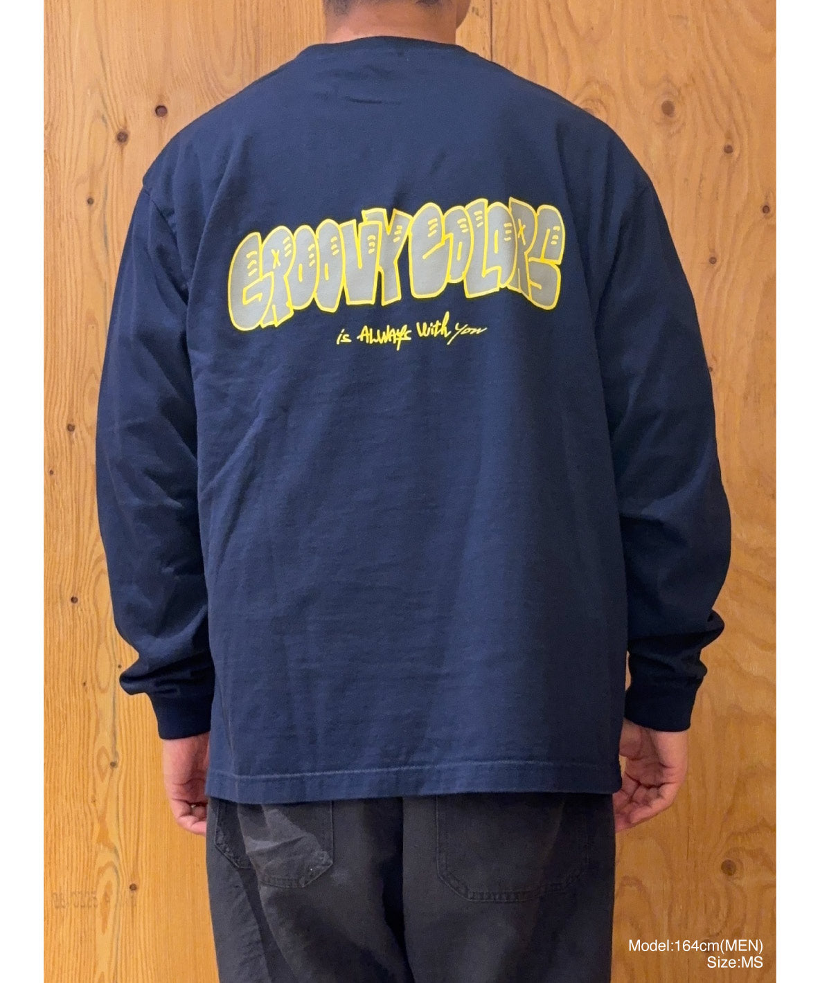 Graffiti Logo Long Sleeve Tee(MENS)