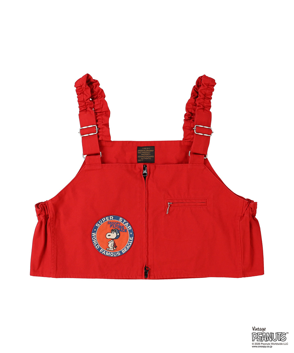 SNOOPY Apron Vest(LADIES)