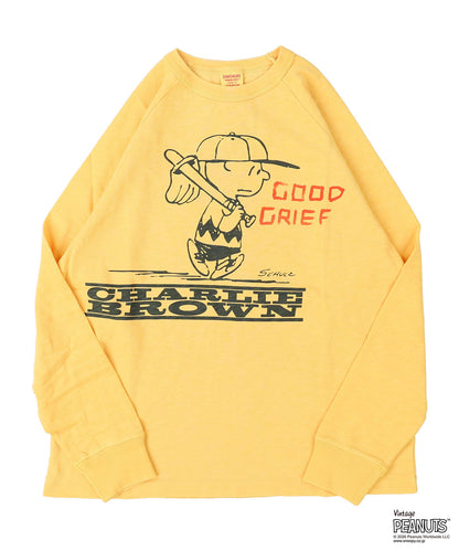 SNOOPY GOOD GRIEF L/S Tee(LADIES)