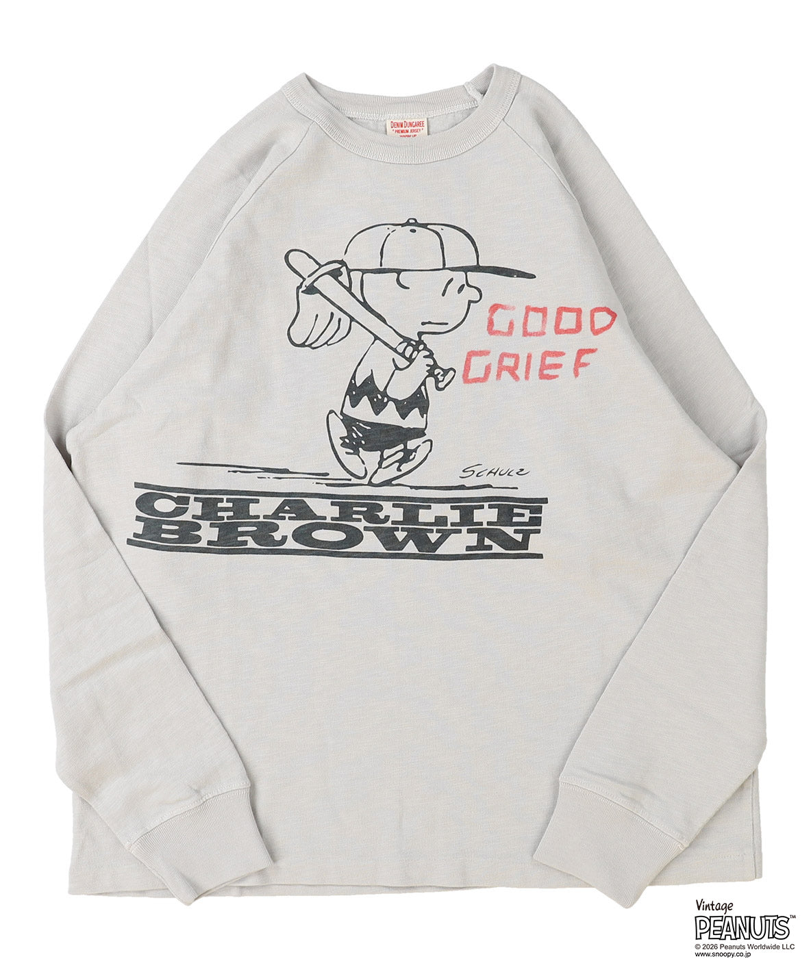 SNOOPY GOOD GRIEF L/S Tee(LADIES)