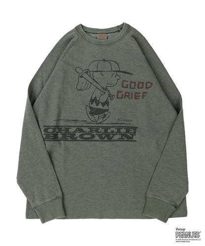 SNOOPY GOOD GRIEF L/S Tee(LADIES)