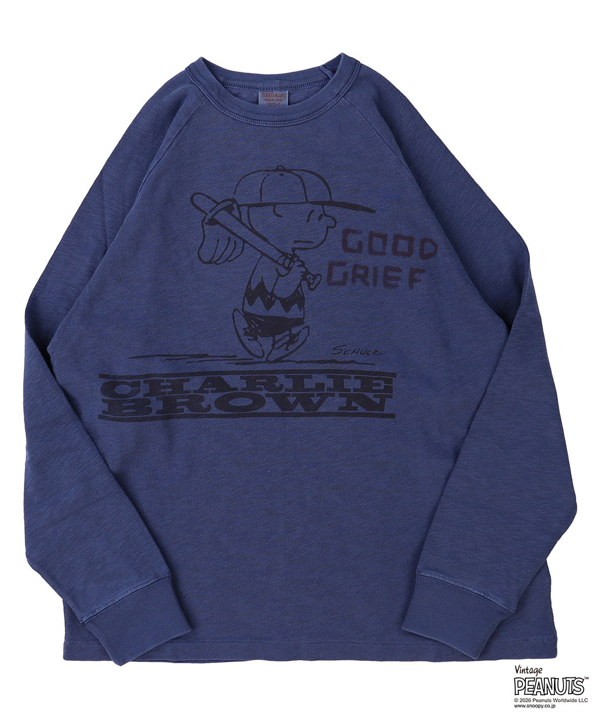 SNOOPY GOOD GRIEF L/S Tee(LADIES)