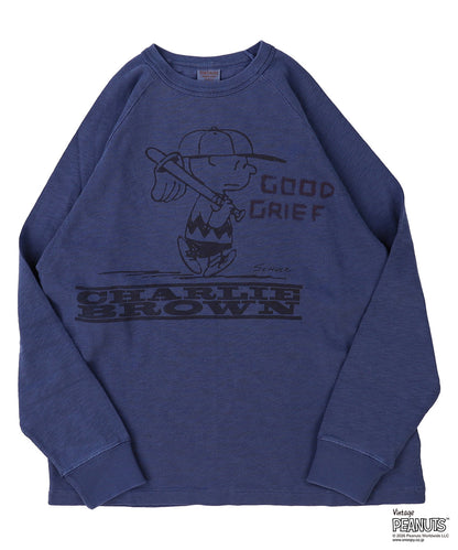 SNOOPY GOOD GRIEF L/S Tee(LADIES)