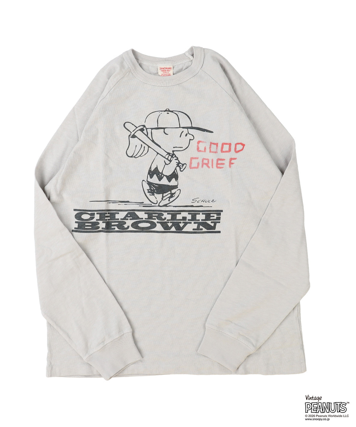 SNOOPY GOOD GRIEF L/S Tee(MENS)