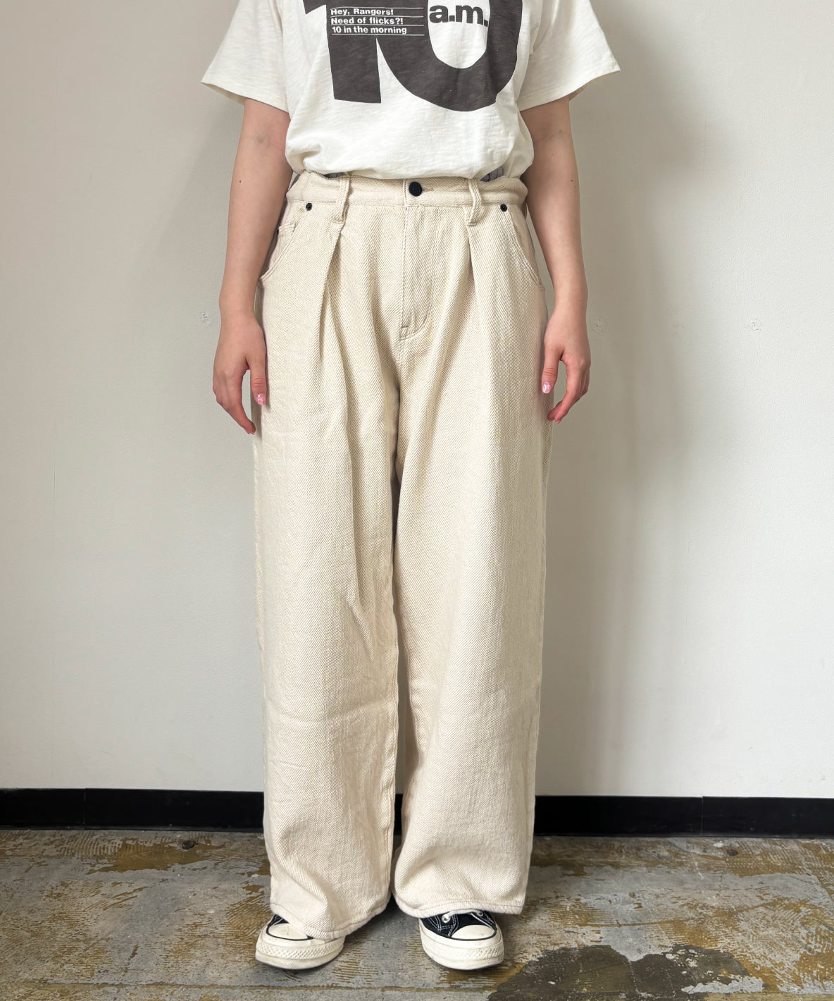 11oz Slab Denim Pants