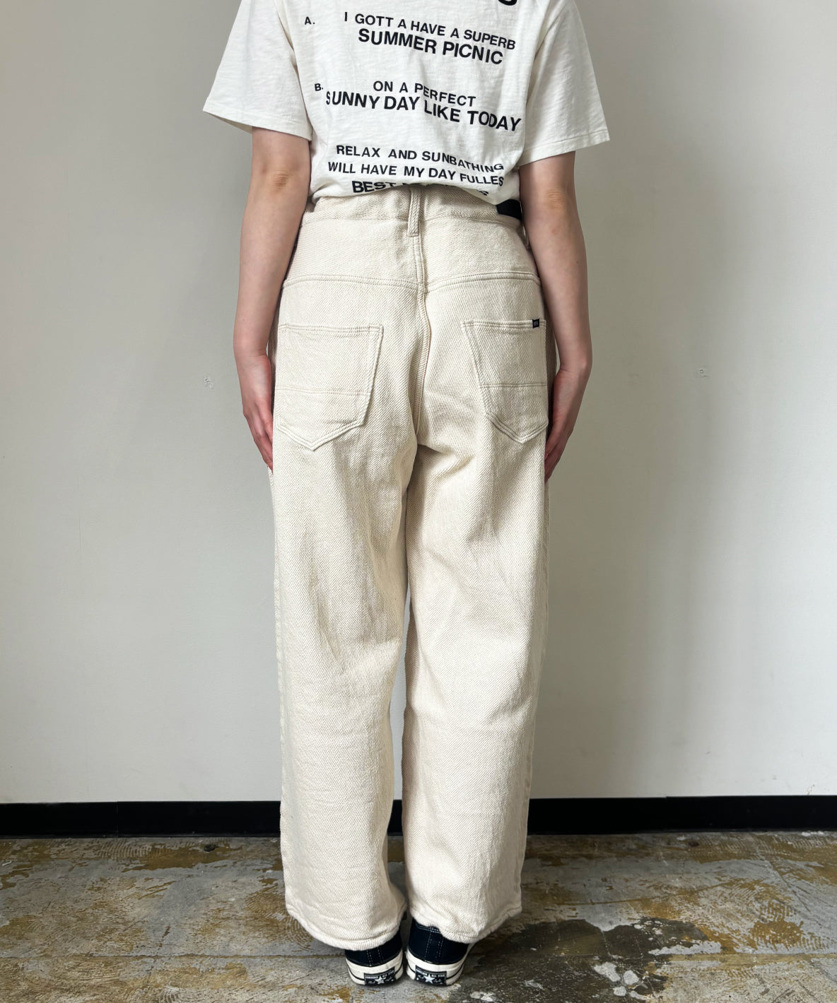 11oz Slab Denim Pants