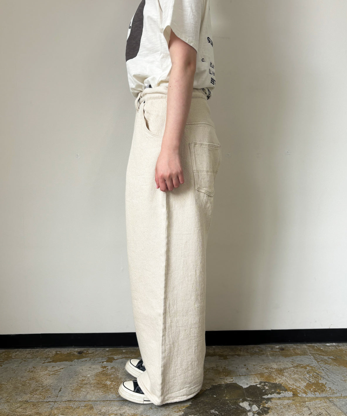 11oz Slab Denim Pants