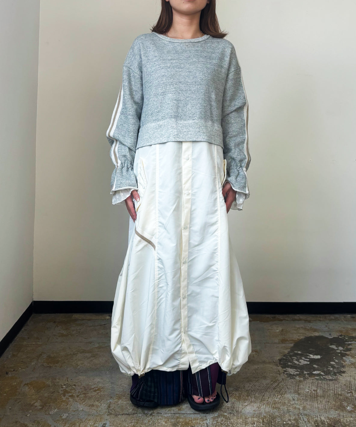 Balloon Skirt Docking Dress