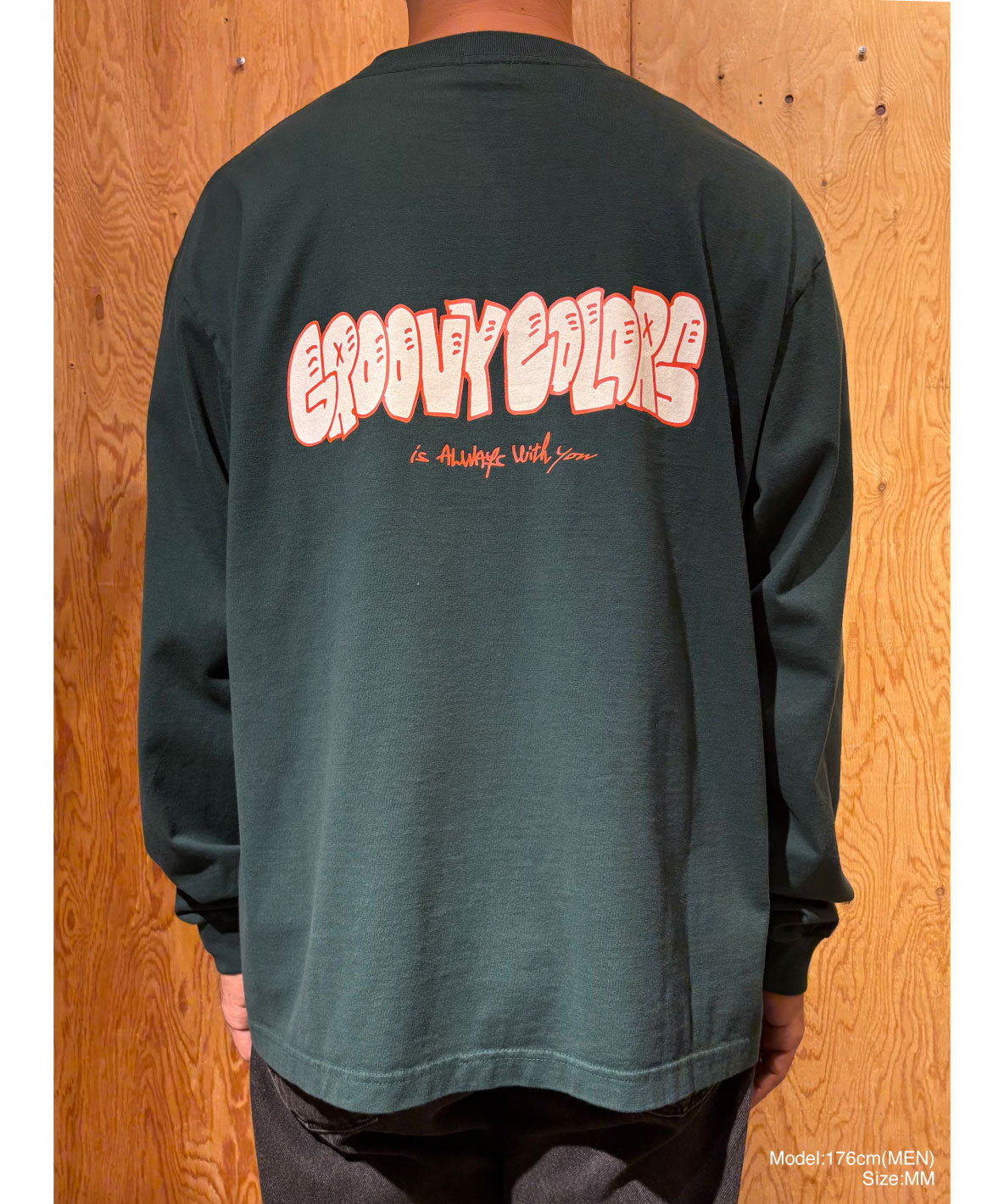 Graffiti Logo Long Sleeve Tee(MENS)