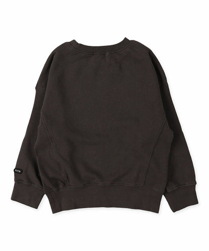 Airy Fleece Wide Sweat Shirt