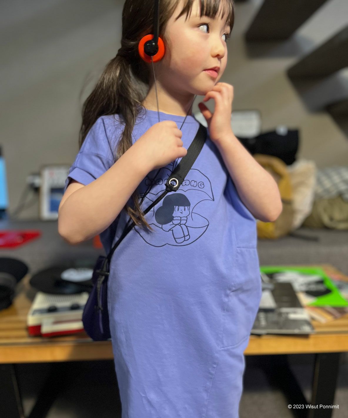 MAMUANG Tent-shaped Sleeve Dress