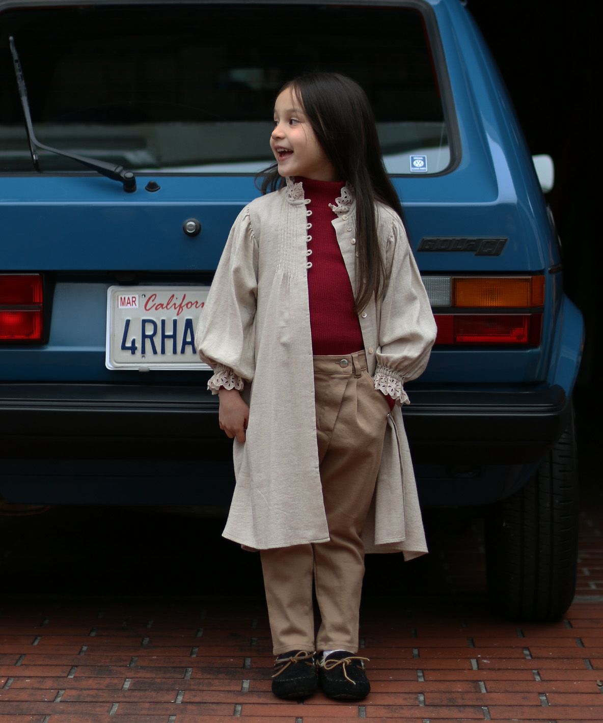 Stretch Twill Skinny Pants