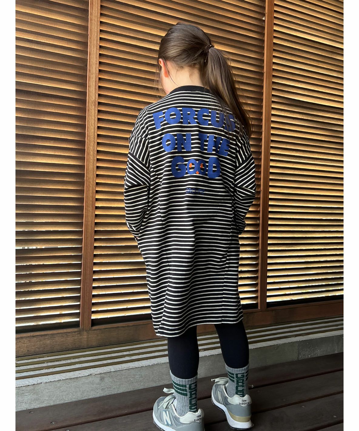 Striped FOCUS Tent-silhouette Dress