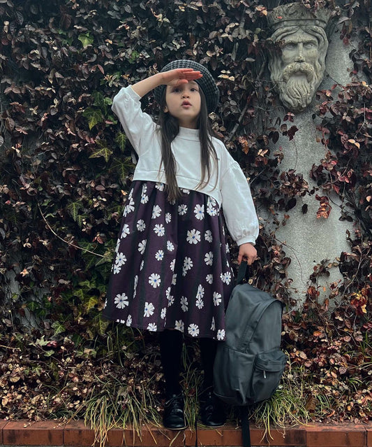 Plainstitch Flower Print Dress