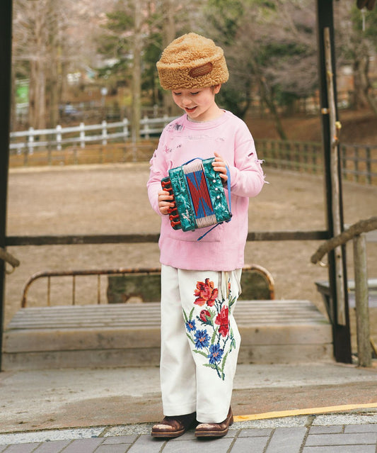 Cambus Embroidery Pants