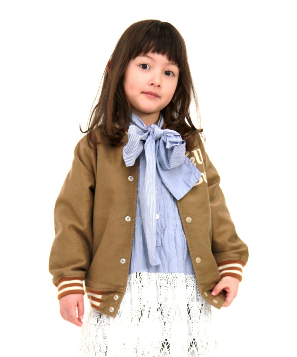 Striped Ribbon Tie Dress