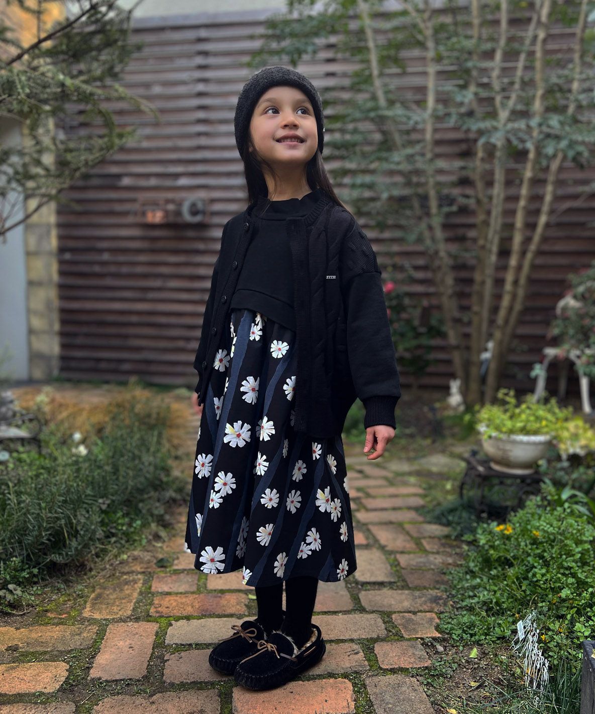 Combination Knit Cardigan