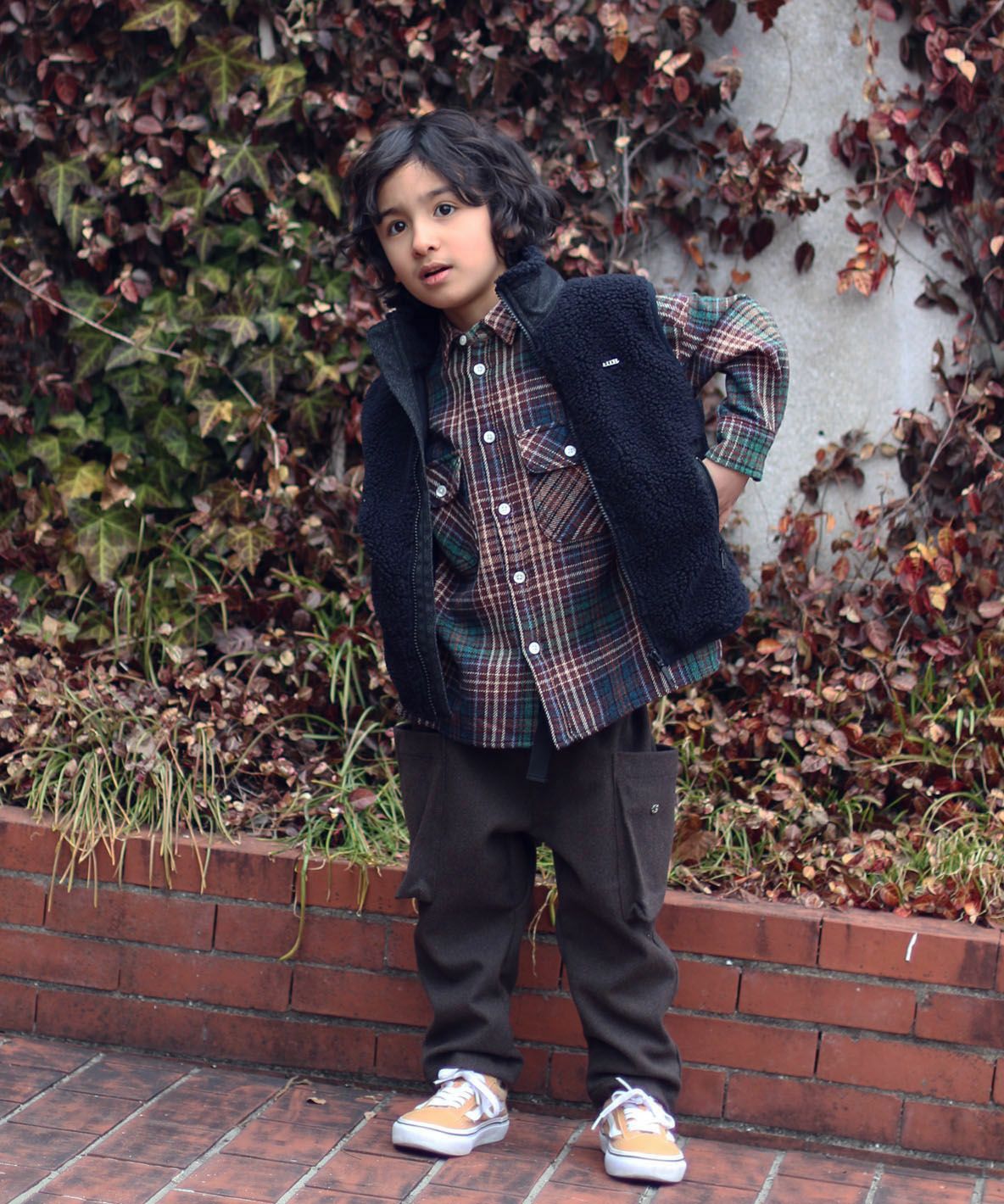 Heat Warm Sheep Boa Vest