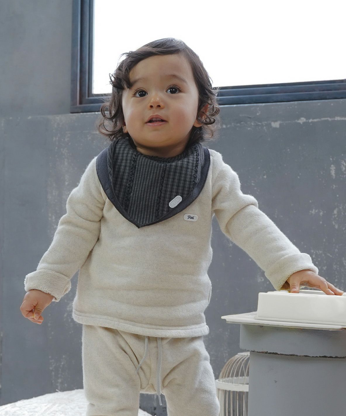 Baby Long-cut Looped Pile Tee