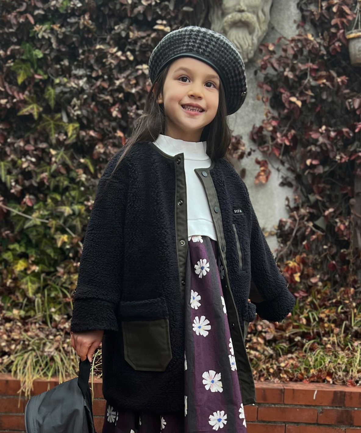 Heat Warm Sheep Boa Reversible Coat