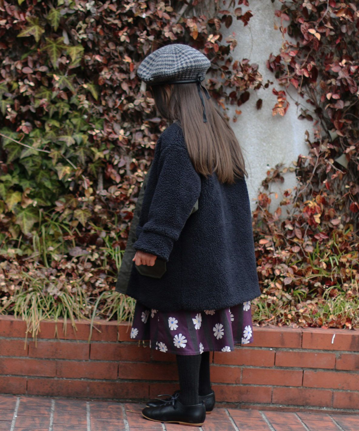 Heat Warm Sheep Boa Reversible Coat