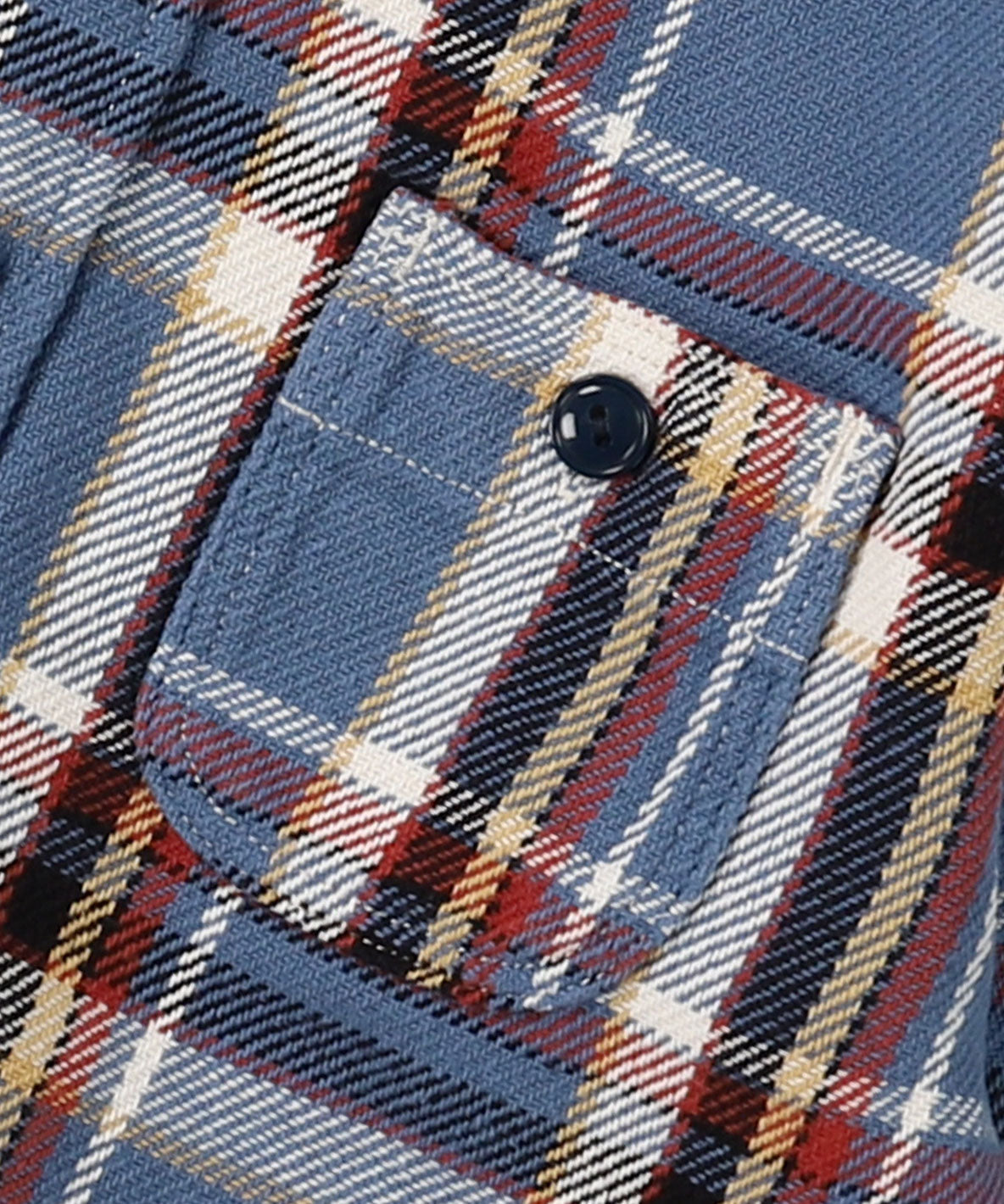 Heavy Flannel Checked MEET Shirt