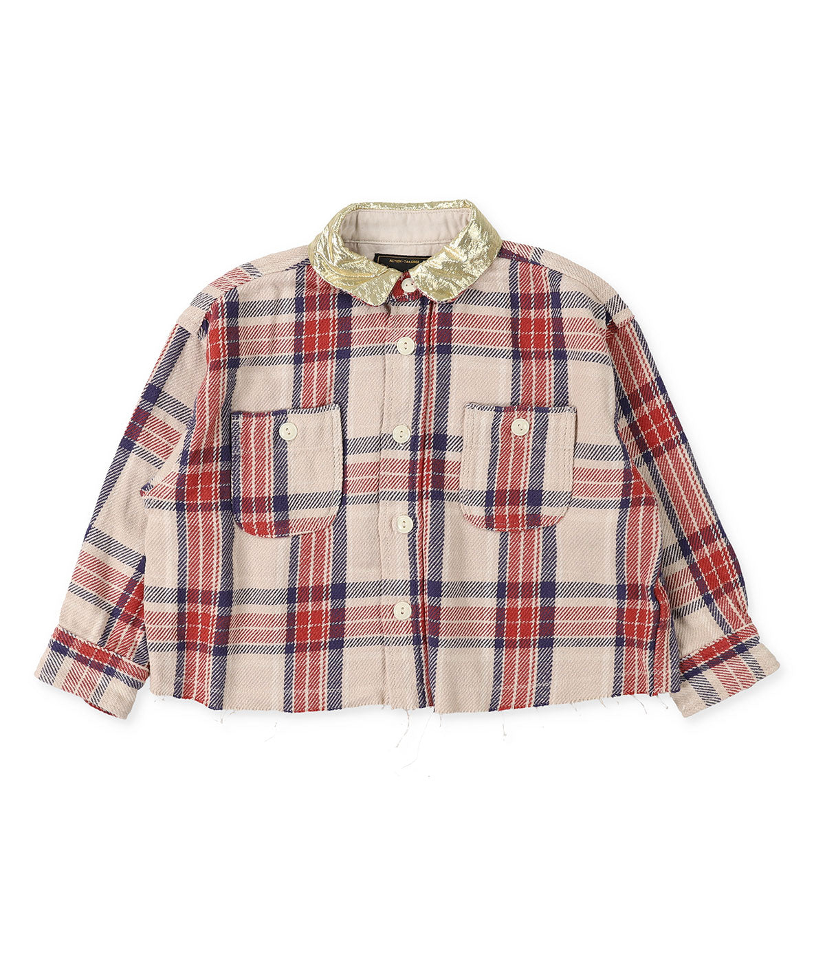 Heavy Flannel Checked MEET Shirt