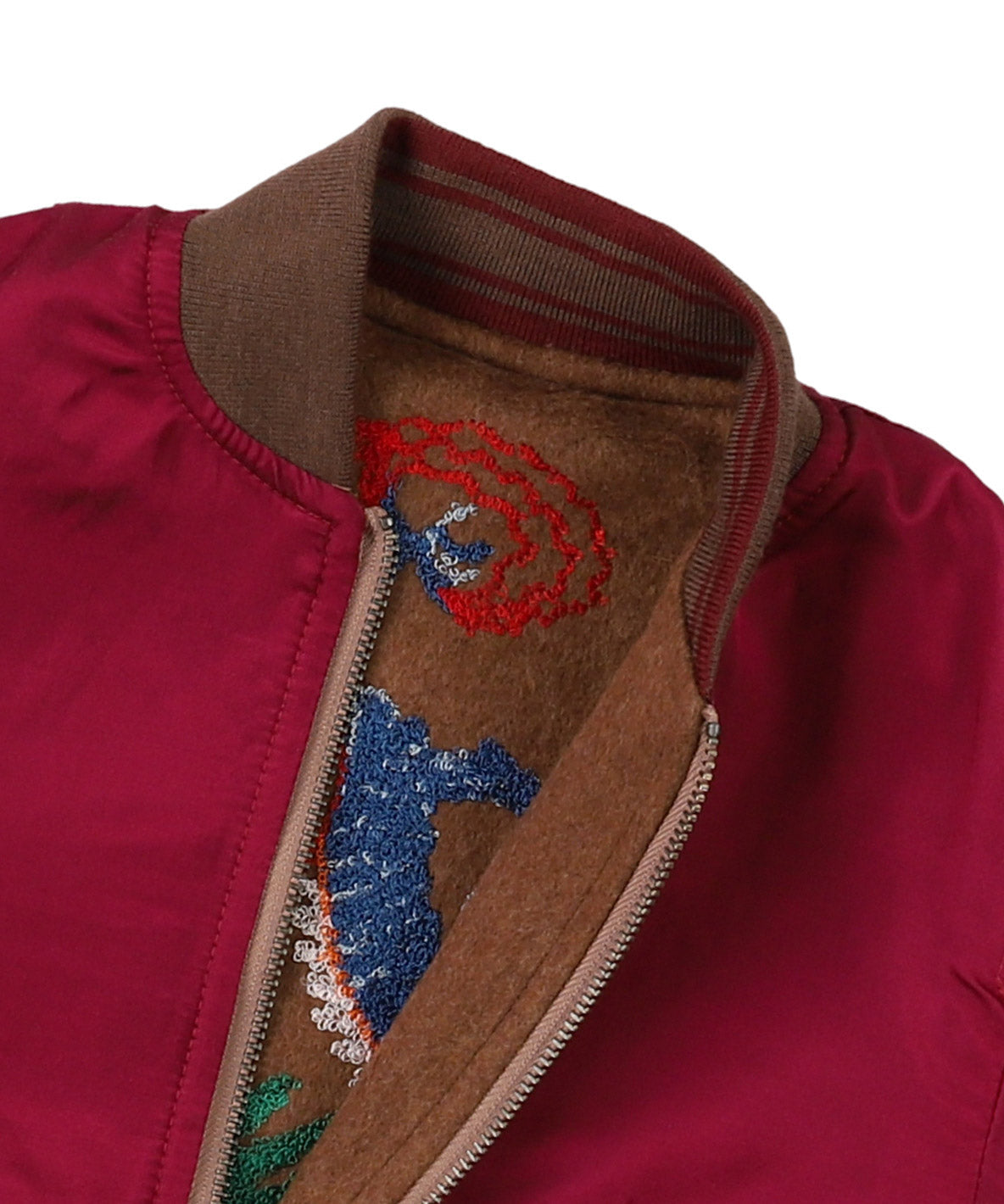 Embroidery Reversible Jacket