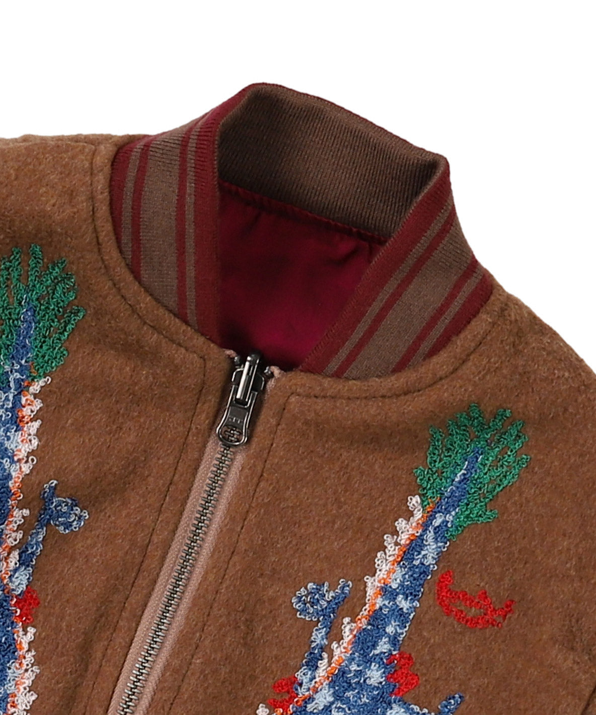 Embroidery Reversible Jacket – FITH ONLINE STORE