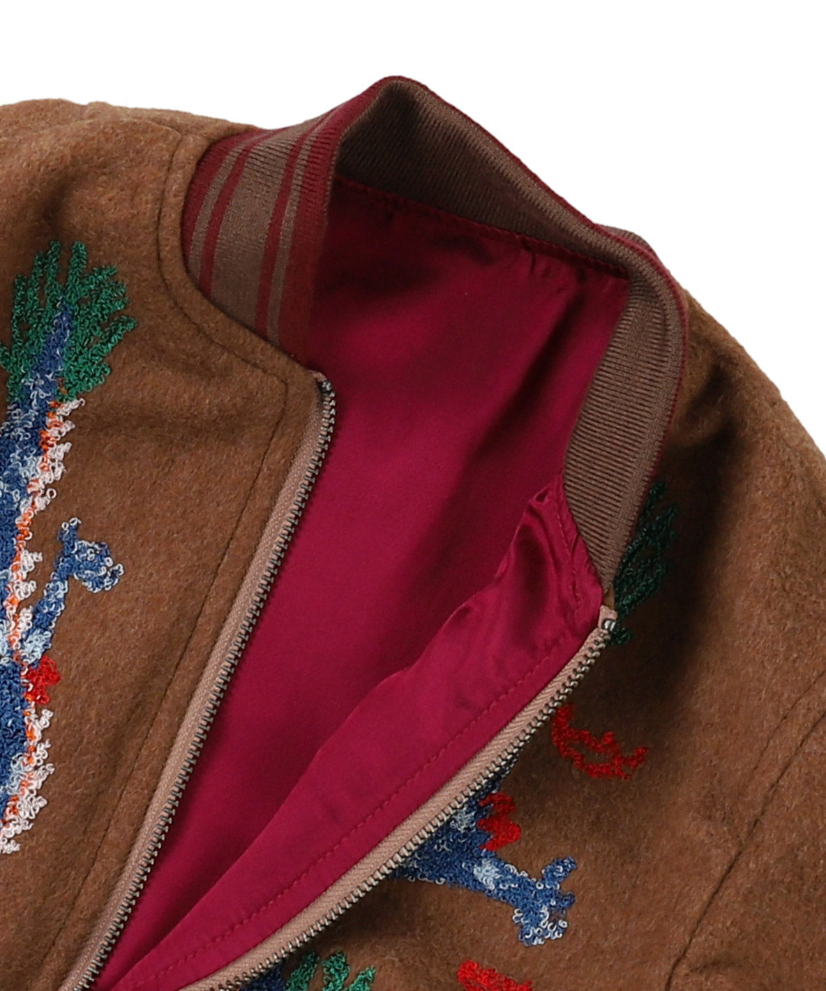 Embroidery Reversible Jacket