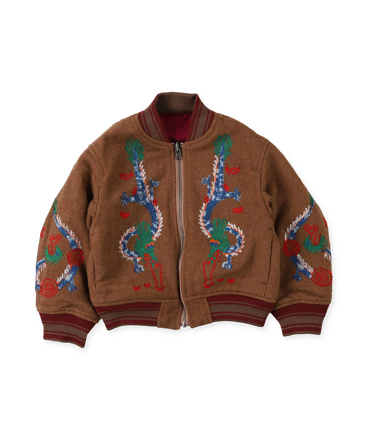 Embroidery Reversible Jacket