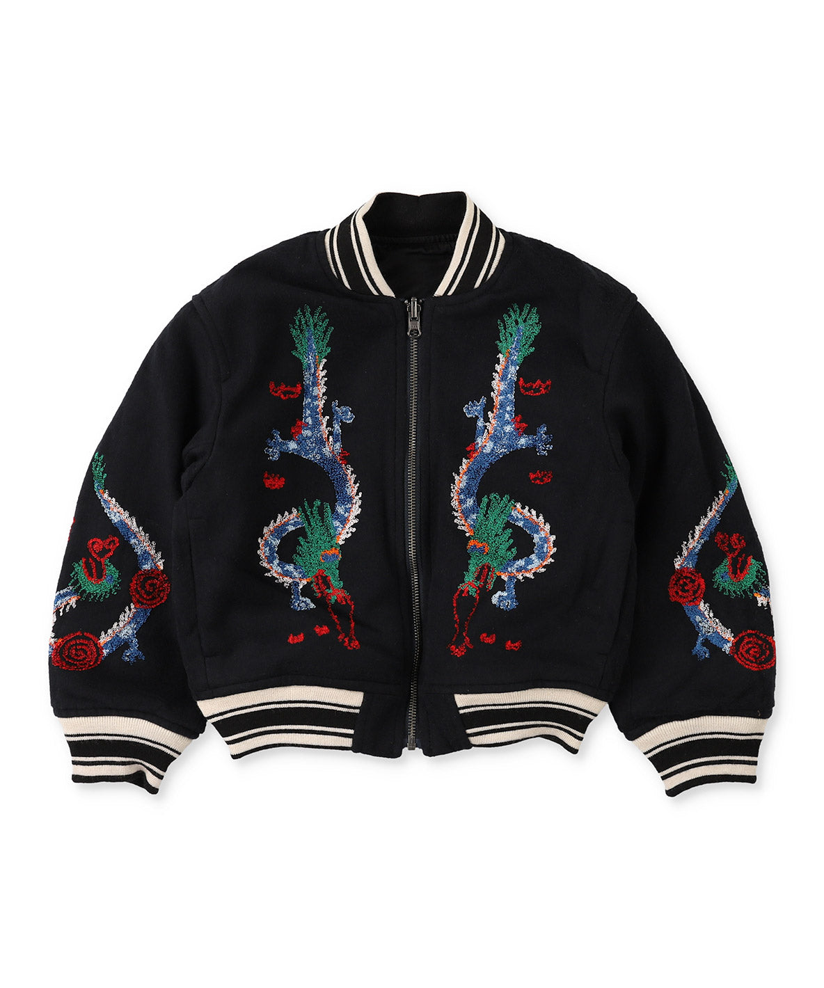 Embroidery Reversible Jacket – FITH ONLINE STORE